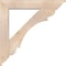 Ekena Millwork Olympic Traditional Smooth Bracket w/ Offset Brace, Douglas Fir, 7 1/2"W x 42"D x 42"H BKT0806X42X42OLY01SDF - alternate 4